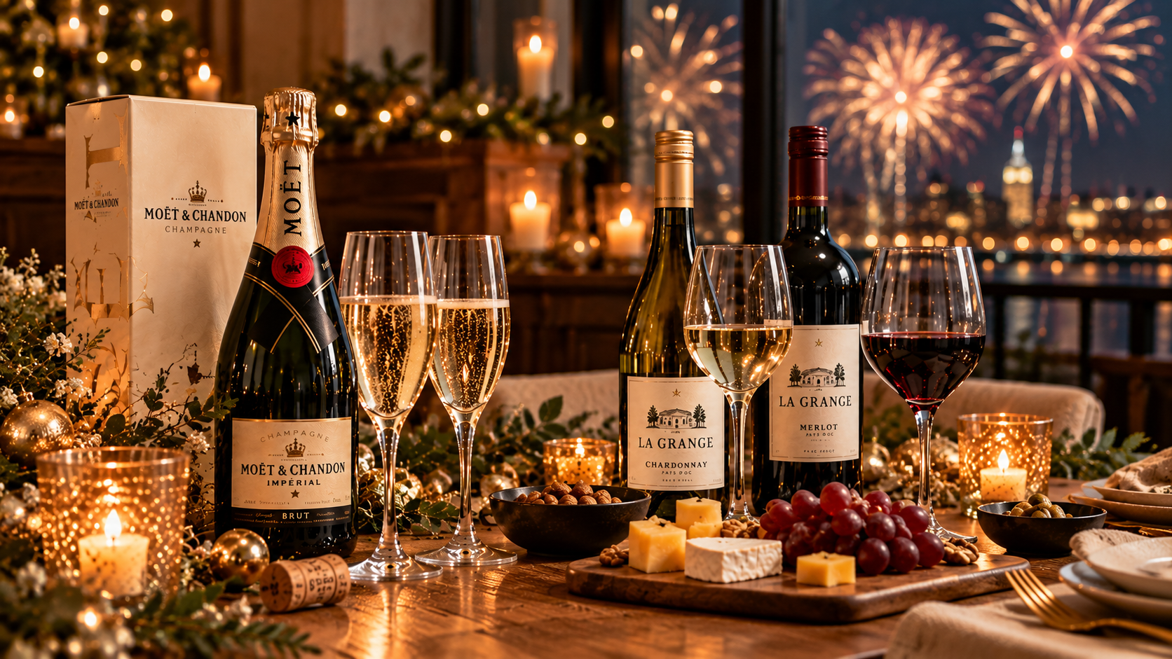 Proosten op het nieuwe jaar: de mooiste wijn- en champagnecadeaus 