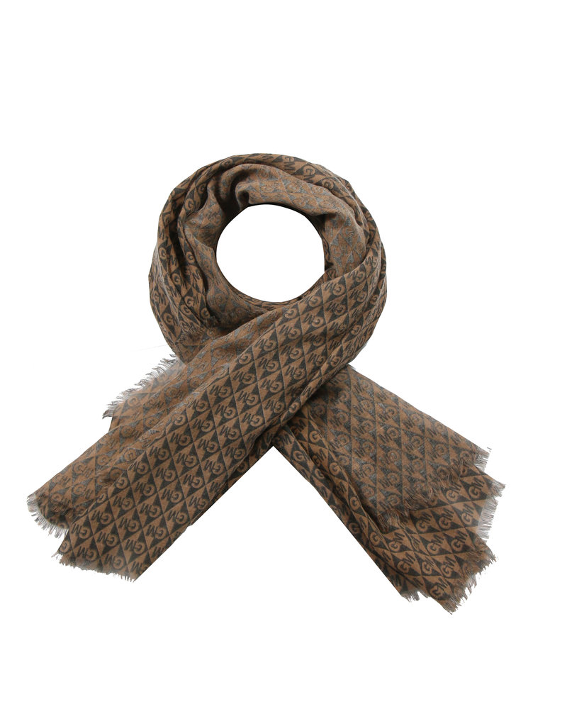 G-Maxx G-Maxx shawl Claudia zwart/camel