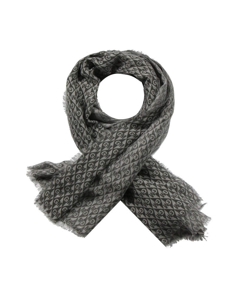 G-Maxx G-Maxx shawl Claudia zwart/grijs
