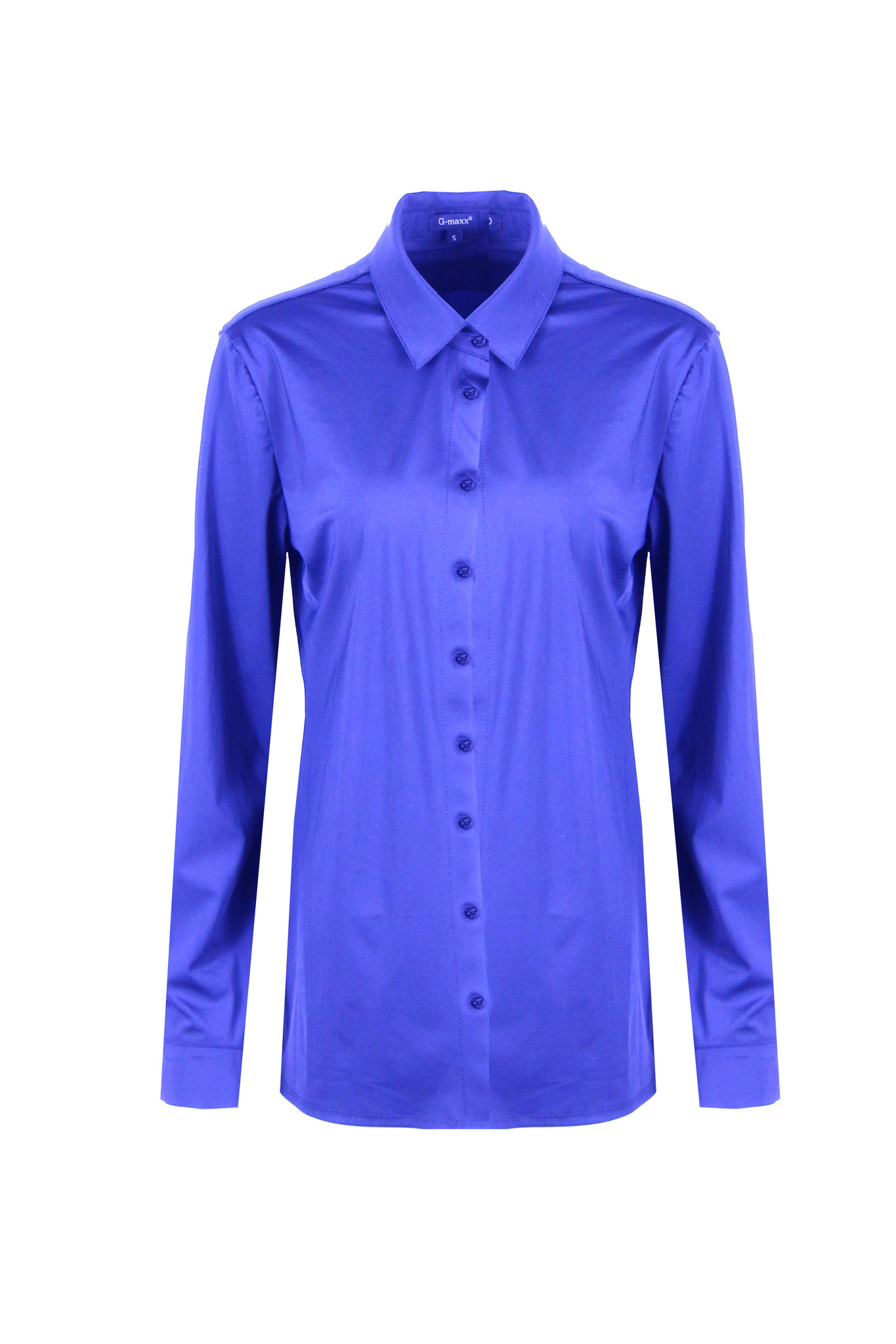 G-Maxx G-Maxx Amalia Blouse kobaltblauw G-Maxx G-Maxx Amalia Blouse kobaltblauw