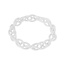 Biba Biba basis armband 53547 mat zilver