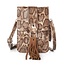 Sunset fashion Bag Pearl snake khaki
