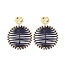 Biba Oorbellen Carlotta groot blauw