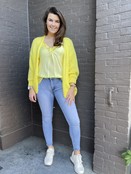 Vest Peggy geel