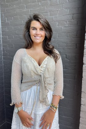 Bolero Crazy taupe /silver