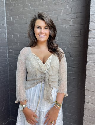Bolero Crazy taupe /silver