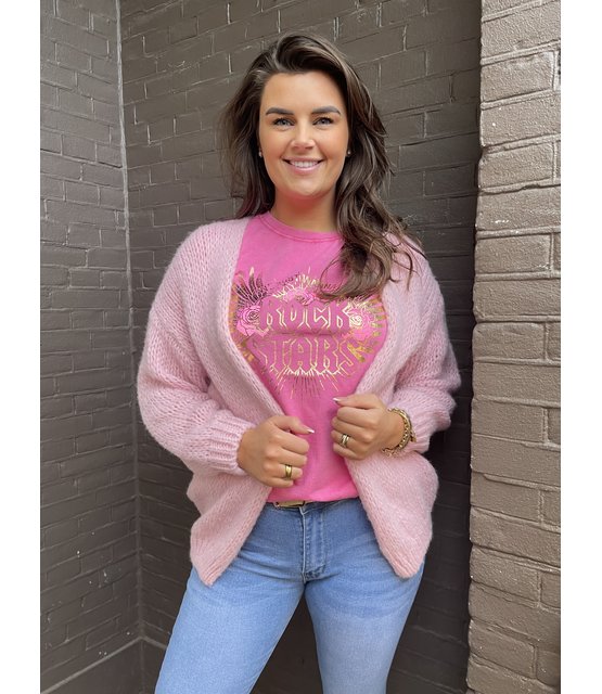 Vest Peggy licht roze