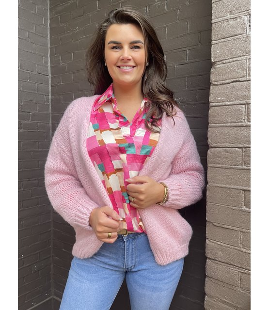 Vest Peggy licht roze