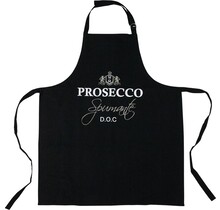 Schort prosecco zwart