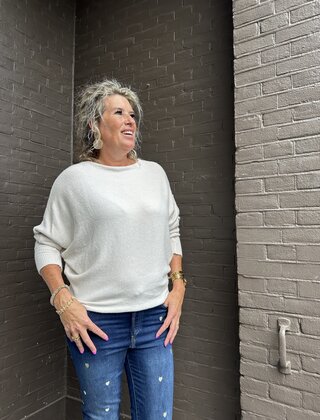 Trui Winanda off white