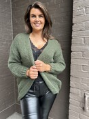 Vest peggy Army Groen
