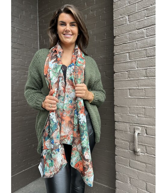 Vest peggy Army Groen