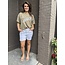 karostar Short jeans wit