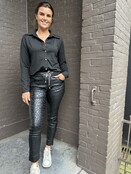 Broek Zac zwart panter