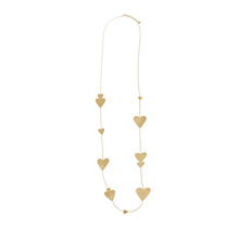 Ketting Hearts goud