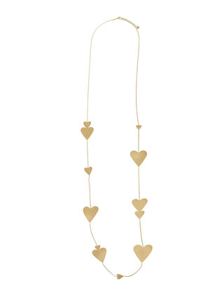 Ketting Hearts goud