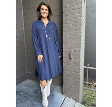 Jurk Valerie Donker blauw