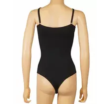 Bodystocking corrigerend String Zwart