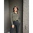 Blouse Demy zwart/goud