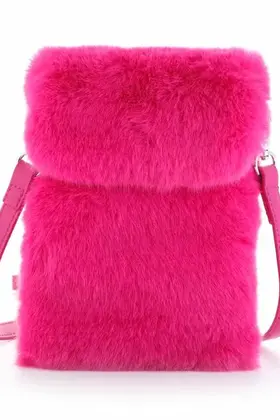 Tas Furry Roze