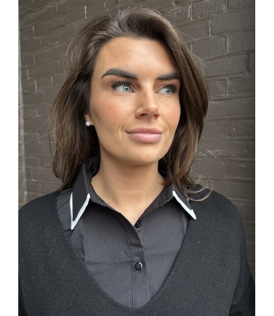 Kraagje Zwart/Wit Kraagje Zwart/Wit