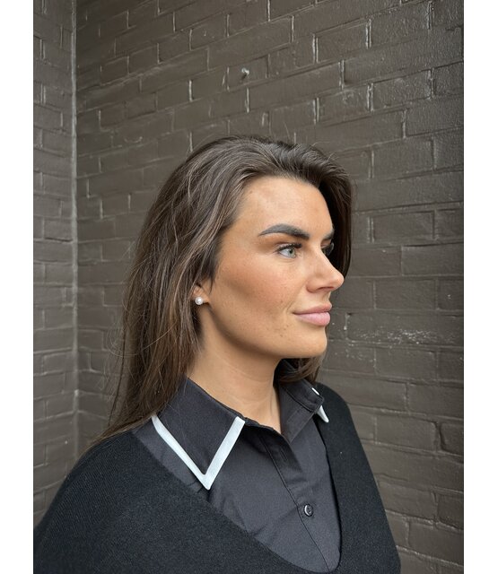 Kraagje Zwart/Wit Kraagje Zwart/Wit