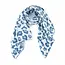 Sjaal Panterprint Blauw