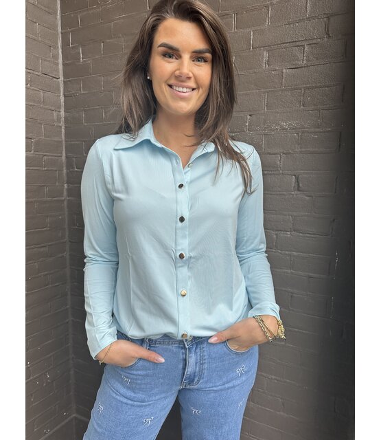 Blouse Demy Lichtblauw