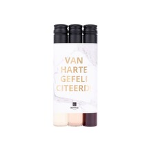 3 wijntubes Van harte gefeliciteerd