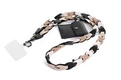 Telefoonkoord en tassenkoord met portemonnee Jip Zwart
