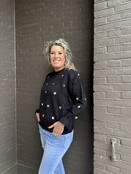 Trui Sparkle Hartjes Zwart Trui Sparkle Hartjes Zwart