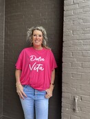 t-shirt Dolce Vita Roze