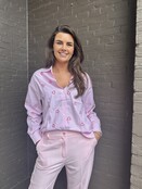 Blouse Rode Hartjes Roze