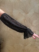 Mouw kant zwart Mouw kant zwart