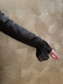 Mouw kant zwart Mouw kant zwart