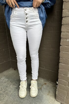 Jeans Amber wit
