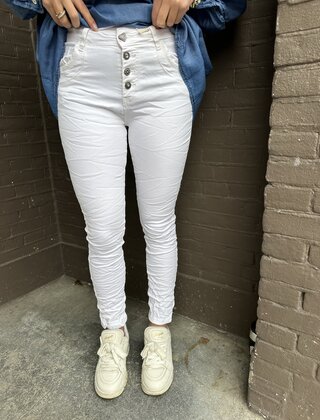 Jeans Amber wit