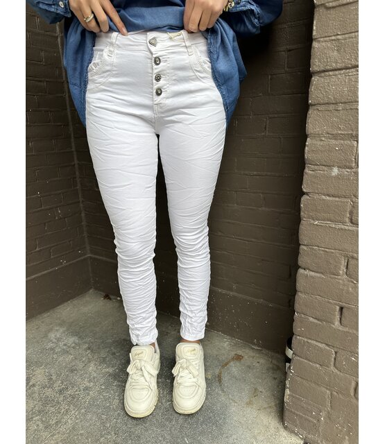 Jeans Amber wit