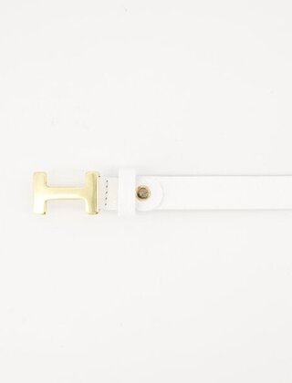 Riem Glam wit/goud 105