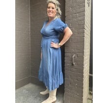 Jurk Denim donker blauw