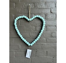 Hart turquoise klein