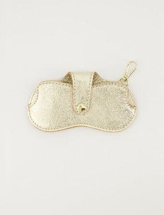 Zonnebril Hoes Goud