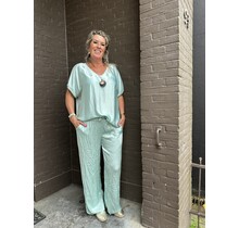 Broek Kaylee Turqouise