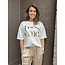 Top Tres Chic Off-white