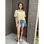 Blouse Palm Geel