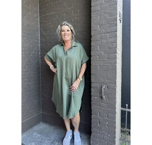 Jurk Mariska Army Groen