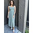 Jurk Rosanne army groen