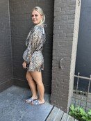 Playsuit Panter Zwart