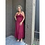 Jurk Boho Bordeaux