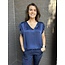 Top Georgina Donkerblauw